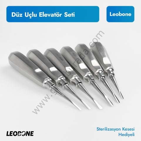 Düz Uçlu Elevatör Seti