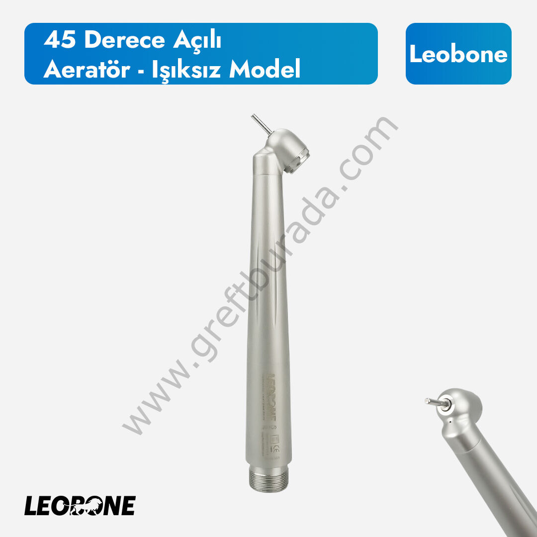 45 Derece Cerrahi Aeratör - Işıksız Model