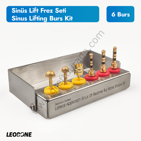 Sinüs Lift Frez Seti (Sinus Lifting Burs Kit)