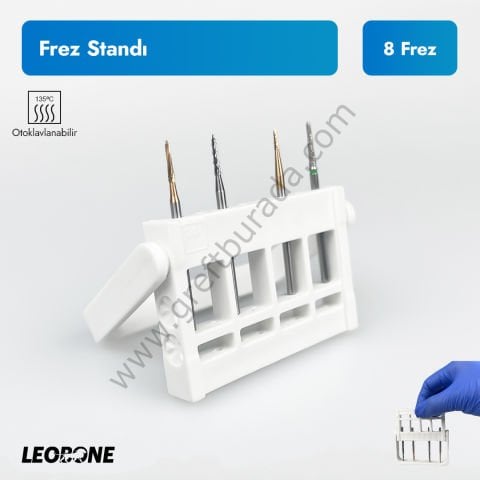 Otoklavnabilir Frez Standı 8  Frez Kapasiteli