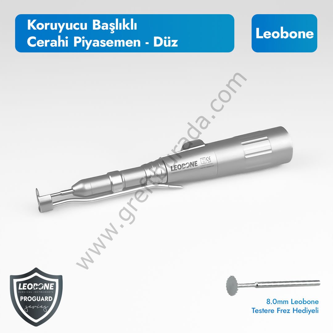 Guardlı Cerrahi Piyasemen⎥Düz - Dıştan Sulu