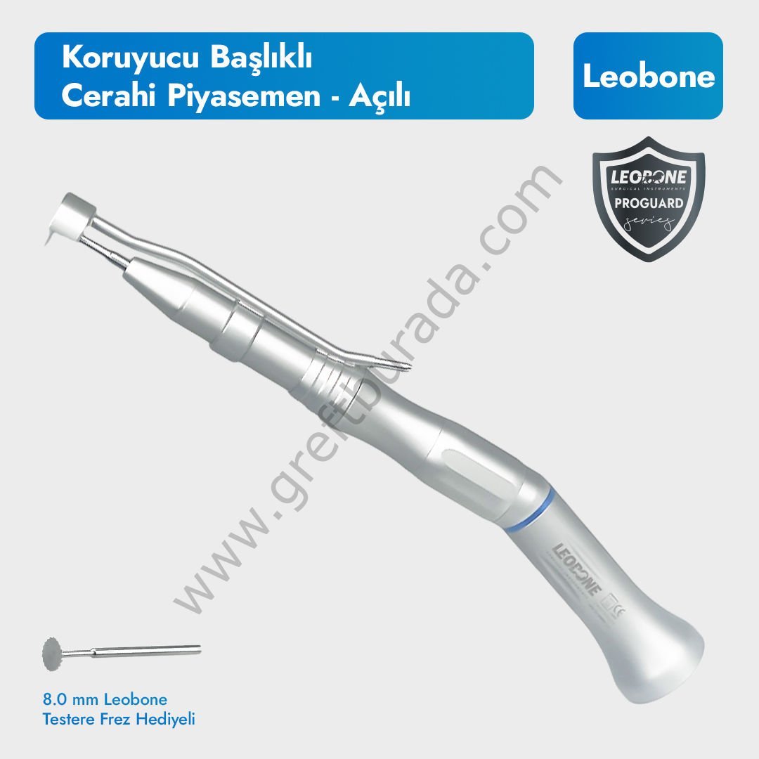 Guardlı Cerrahi Piyasemen Açılı - Dıştan Sulu