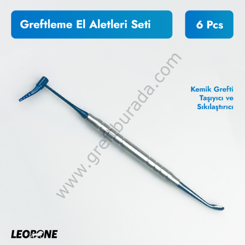 Kemik Greftleme El Aletleri Seti-6 Parça