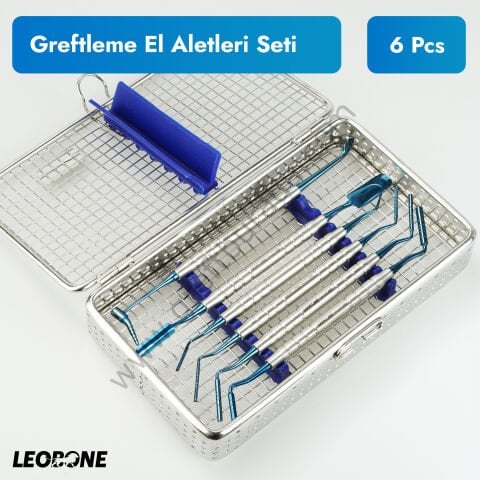 Kemik Greftleme El Aletleri Seti-6 Parça