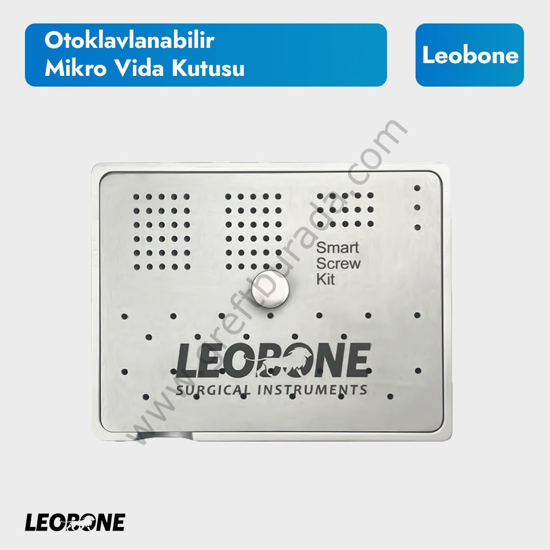 Otoklavlanabilir Mikro Vida Kutusu