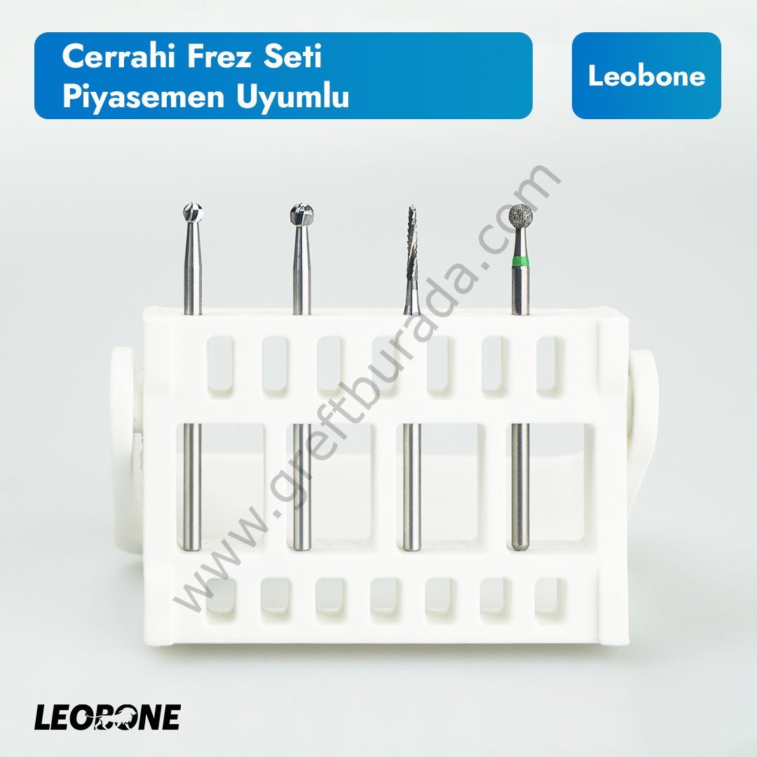 Cerrahi Frez Seti - Piyasemen Uyumlu
