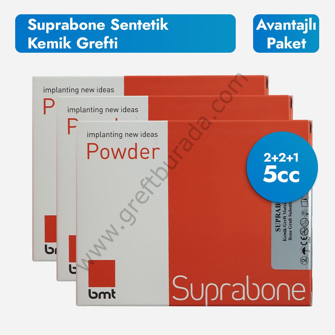 Suprabone Sentetik Kemik Grefti 2+2+1