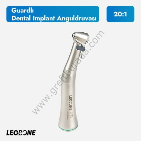 Guardlı Cerrahi İmplant Anguldurvası - Işıksız