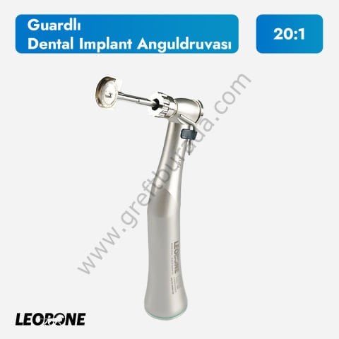 Guardlı Cerrahi İmplant Anguldurvası - Işıksız