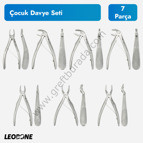 Leobone Çocuk Davye Seti - 7 Parça