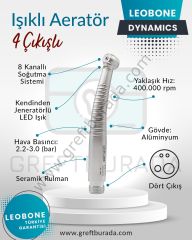 Kendinden Jeneratörlü Işıklı Aeratör