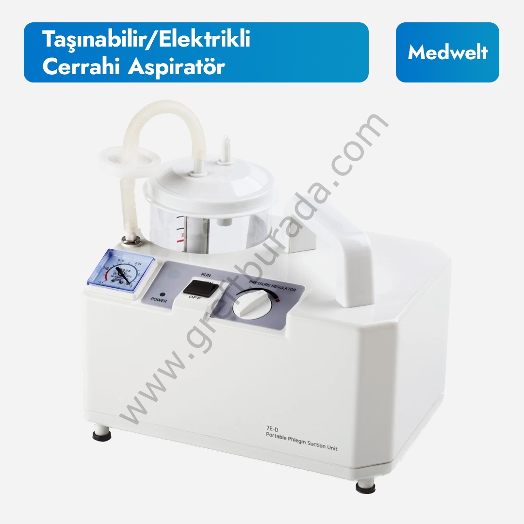 Taşınabilir/Elektrikli Cerrahi Aspiratör