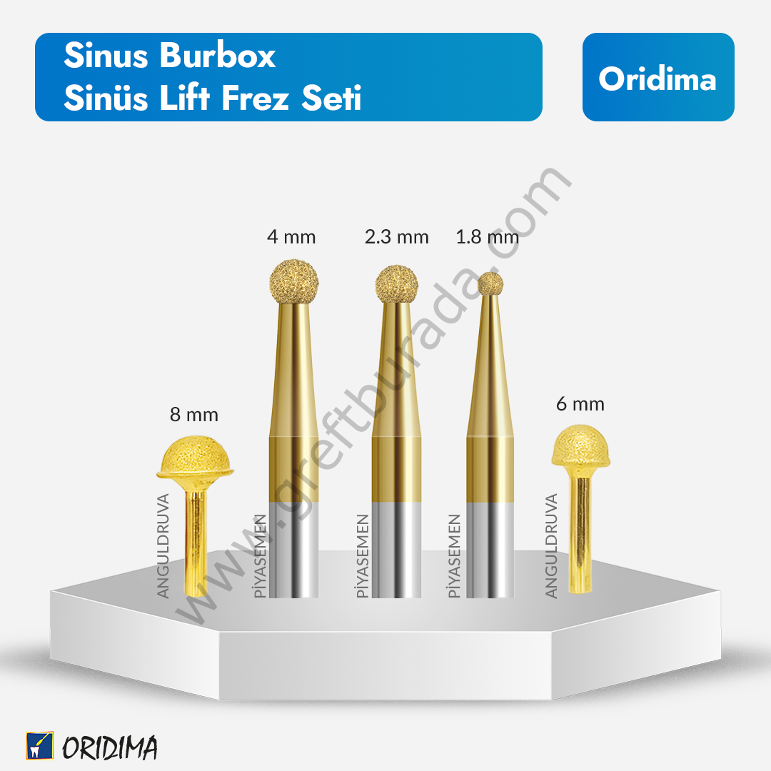 Sinus Burbox (Sinüs Lift Frez Seti)