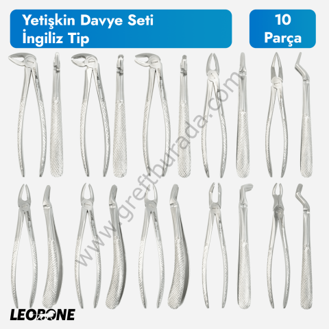 Leobone Klasik Yetişkin Davye Seti - İngiliz Tip