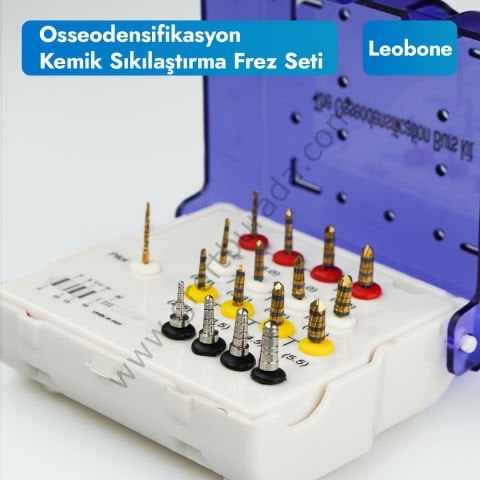 Kemik Sıkılaştırma Frez Seti - Osseodensifikasyon PL