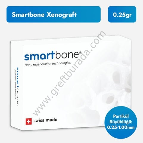 SmartBone Sığır Kaynaklı Kemik Grefti 0.25 Gr (0.25-1mm)