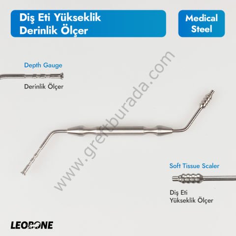 Diş Eti Yükseklik/Derinlik Ölçer