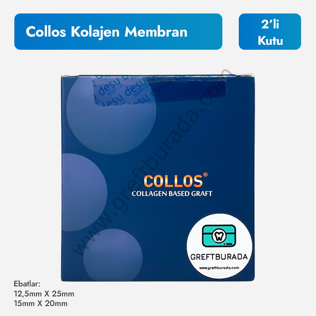 Collos Kollajen Membran 2'li Kutu