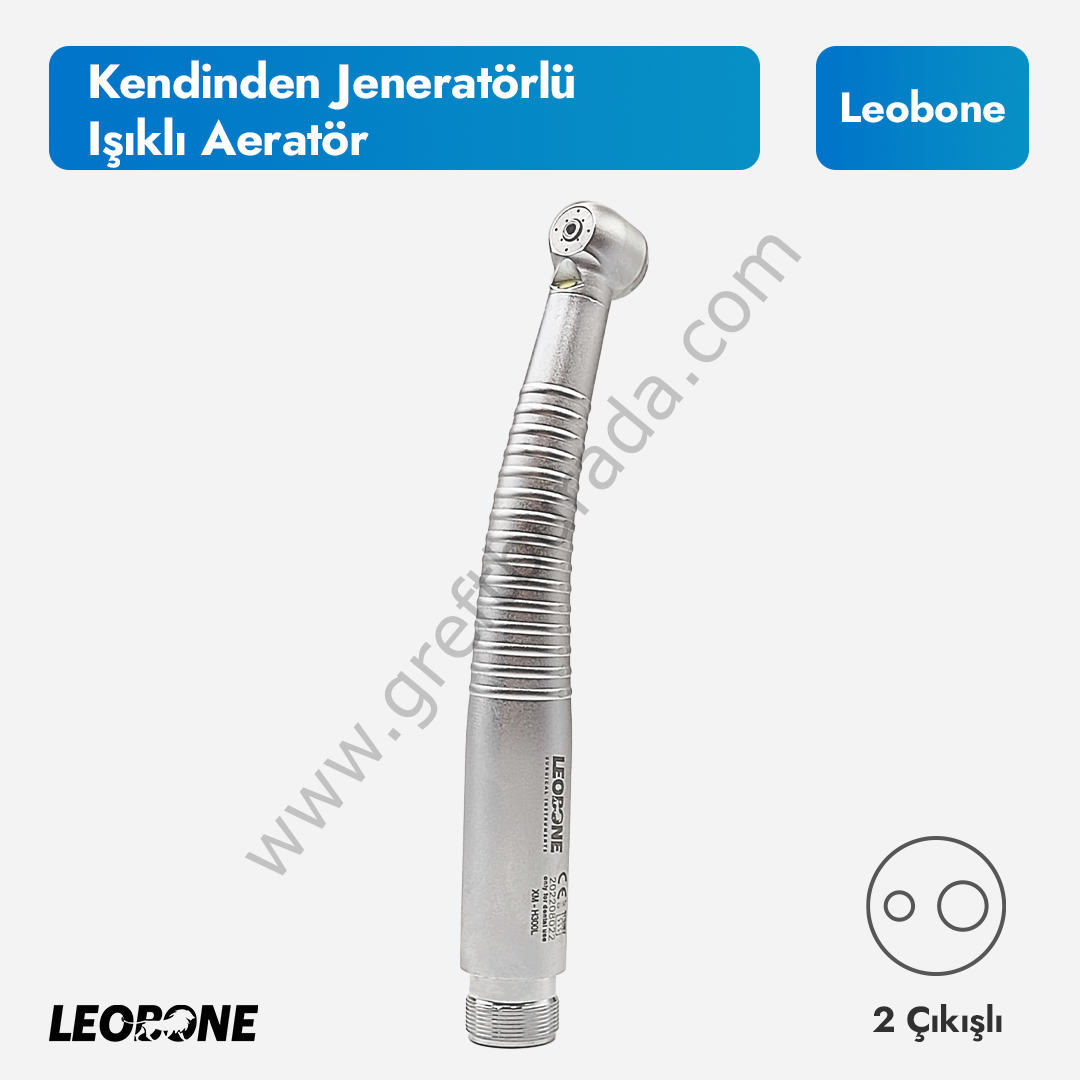 Kendinden Jeneratörlü Işıklı Aeratör - 2 Çıkışlı