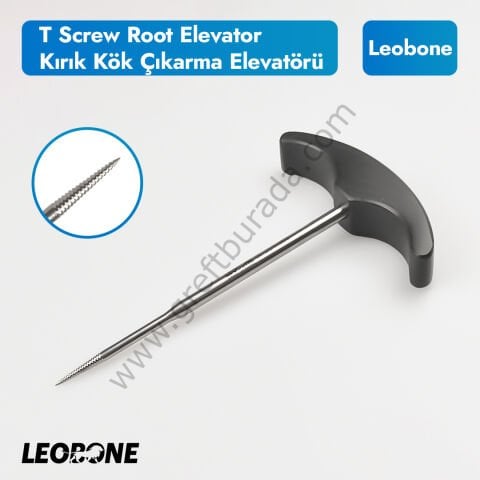 T Screw Root Elevator/Kırık Kök Çıkarma Elevatörü