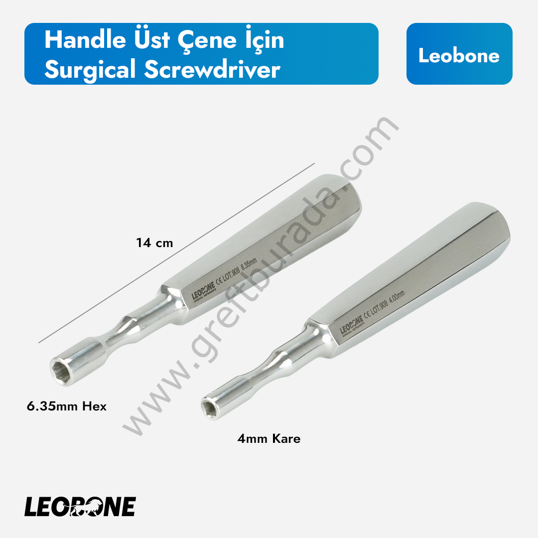 Handle Üst Çene İçin / Surgical Screwdriver