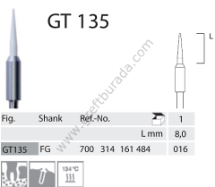 Meisinger Tissue Trimmer/Yumuşak Doku Frezi (Seramik Uç)