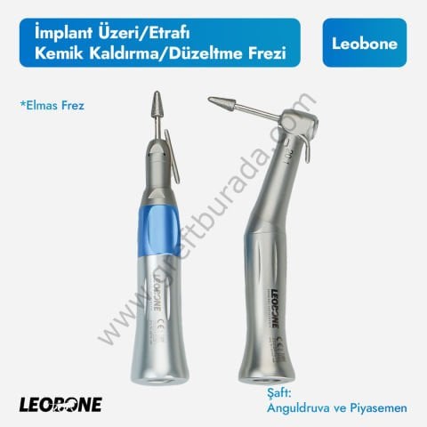 İmplant Etrafı ve Üzeri Kemik Düzeltme/Kaldırma Frezi