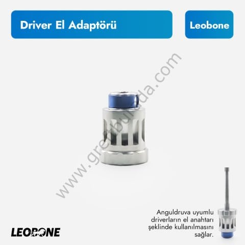 Anguldruva uyumlu el/raşet adaptörü (Turning Handle)