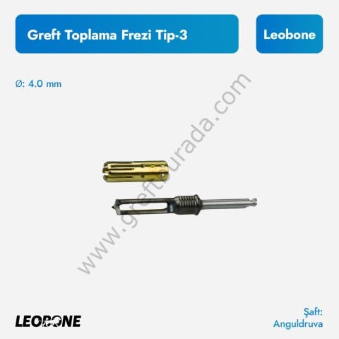Greft Toplama Frezi | Tip-3 Stoperli