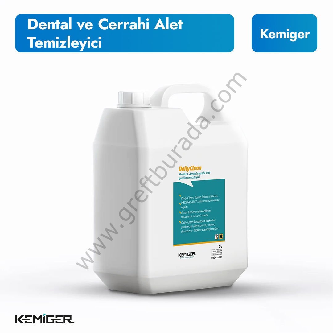 Daily Clean | Dental ve Cerrahi Alet Temizleyici 5 Litre