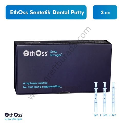 EthOss Dental Putty 3cc (3 Adet 1 cc)
