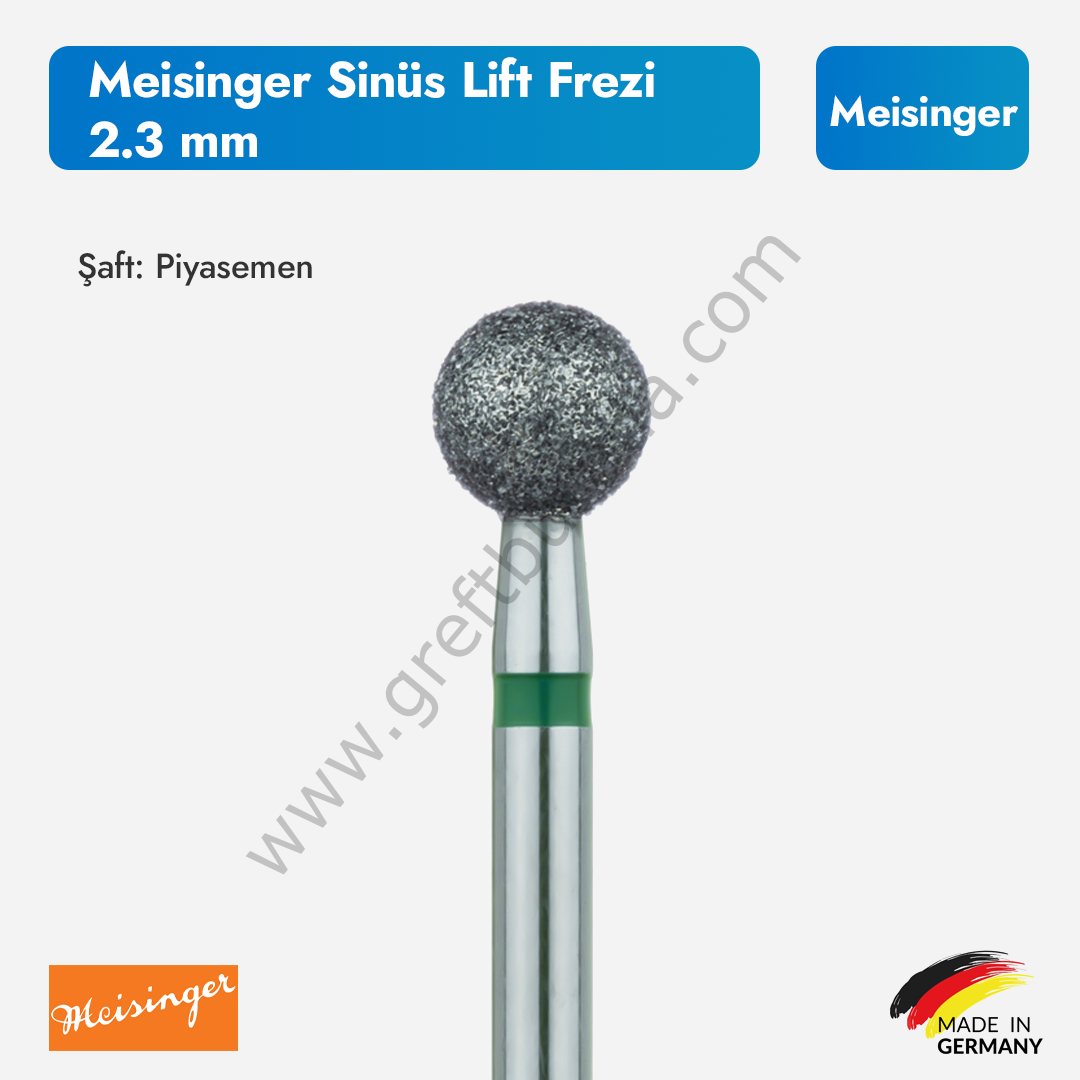 Meisinger Sinüs Lift Frezi 2.3 mm
