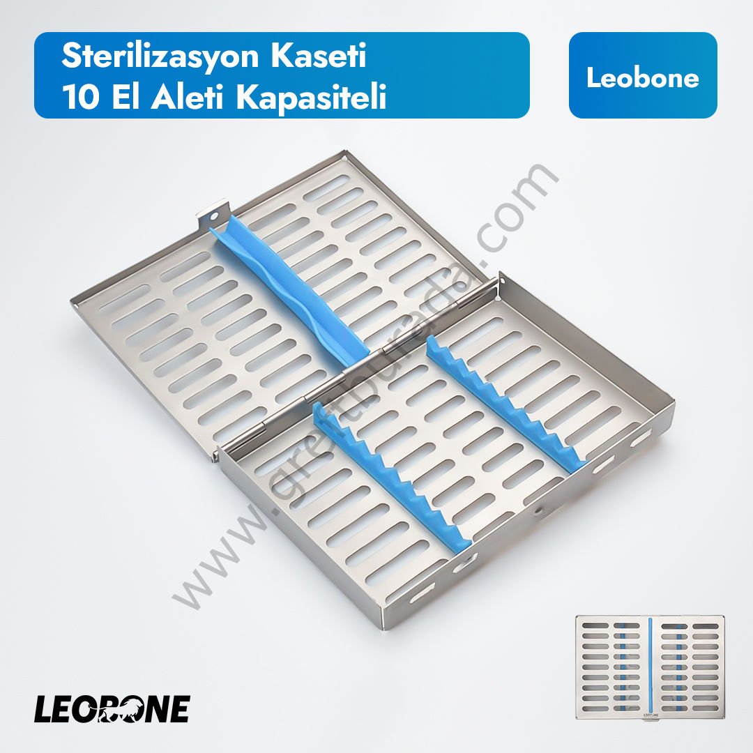 Sterilizasyon Kaseti (10 el aleti kapasiteli)